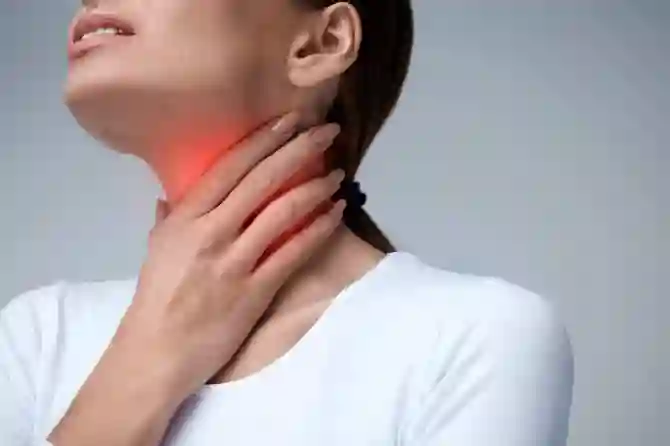 Быстрая помощь при боли в горле